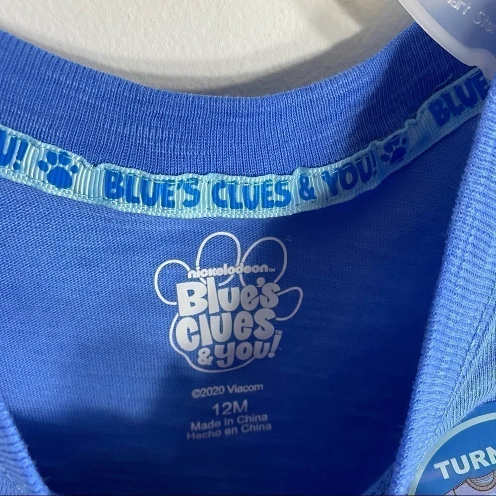 Blue’s Clues T-shirt NWT 12 months Blue Baby Kids